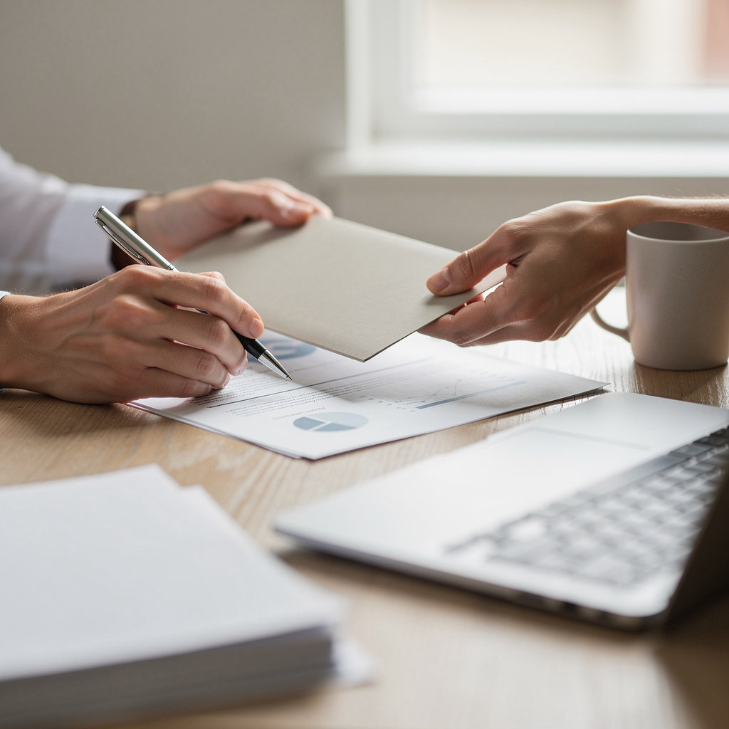 Rolling Rock Community Management team reviewing plans for HOA and community management services in Oregon